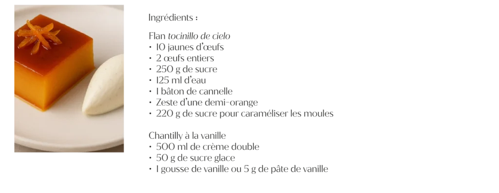 flan tocinillo de cielo flan tocinillo de cielo