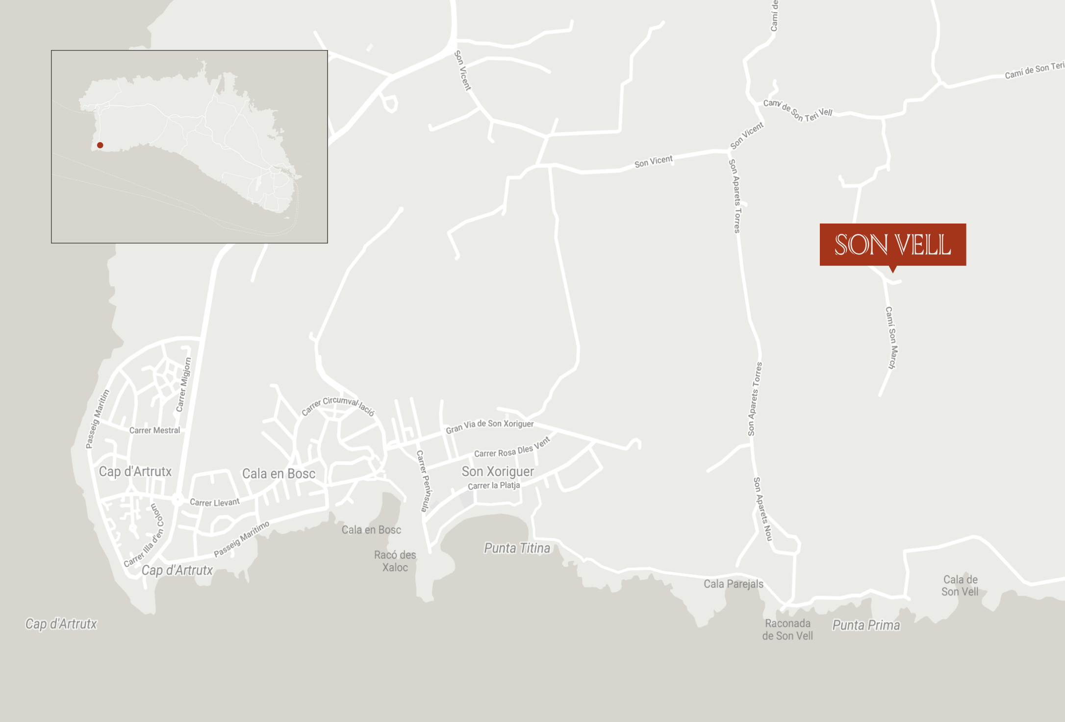 mapa son vell