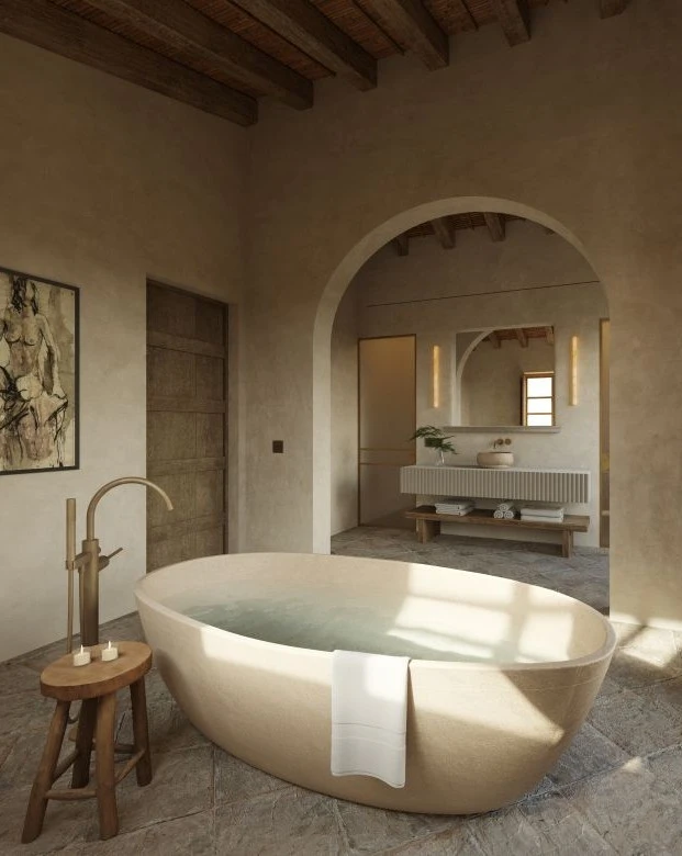 bathrooms of suites in mallorca son veri