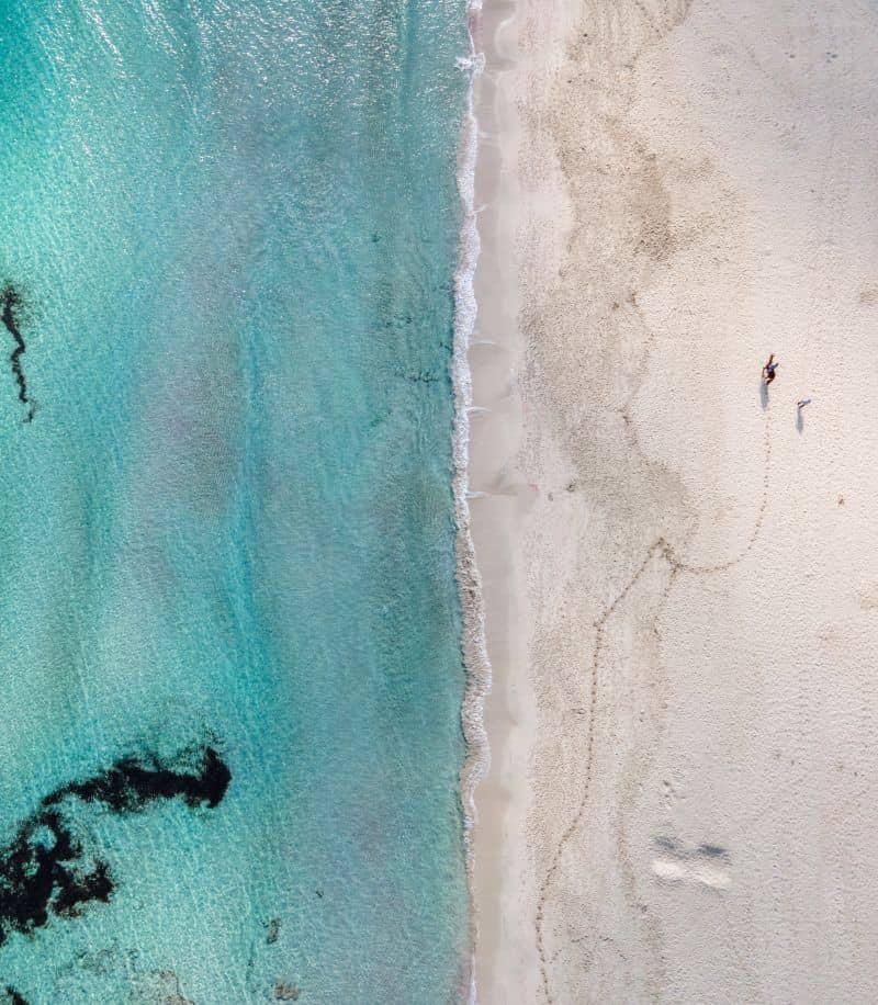 beach in mallorca cala agulla